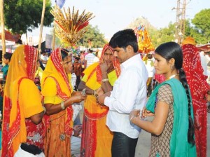 Shopping is another attraction of the mela