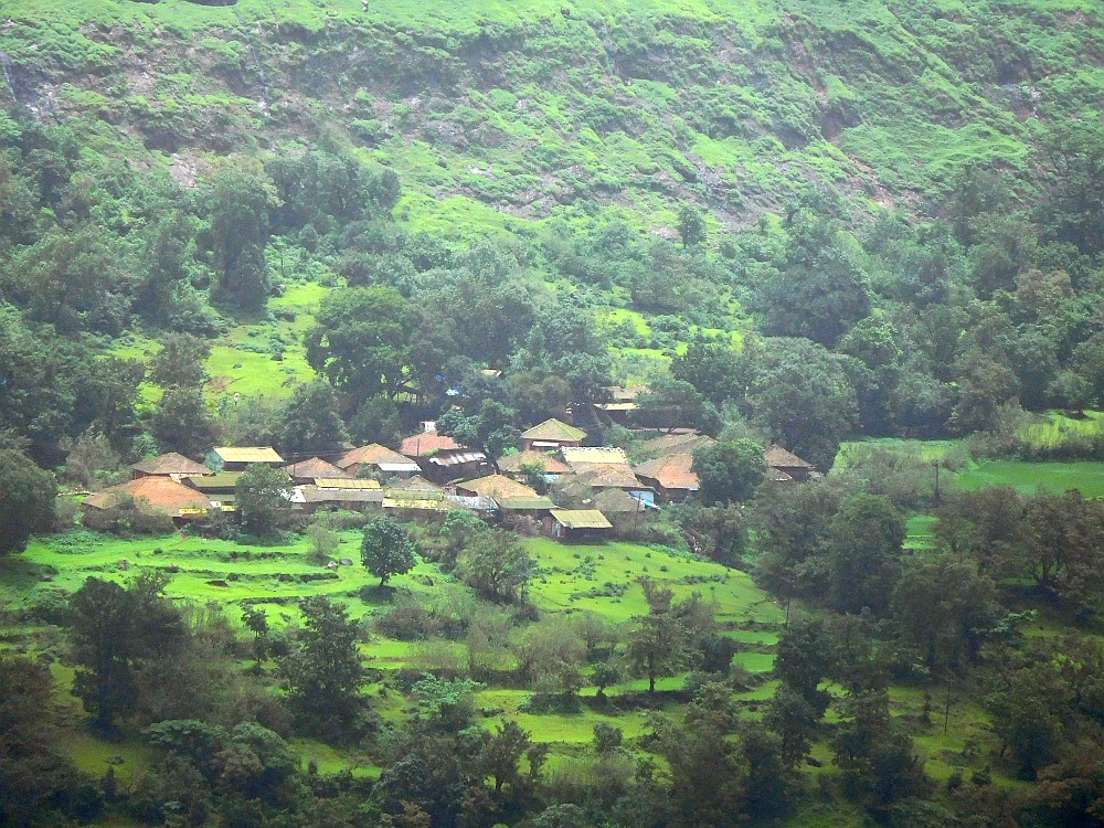 Picturesque Sahyadri Hills in Raigad