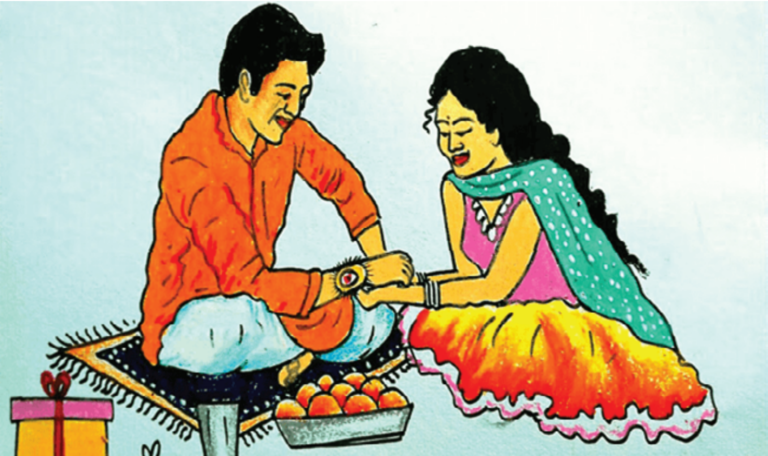 Raksha Bandhan is a celebration of the bond between brothers and sisters