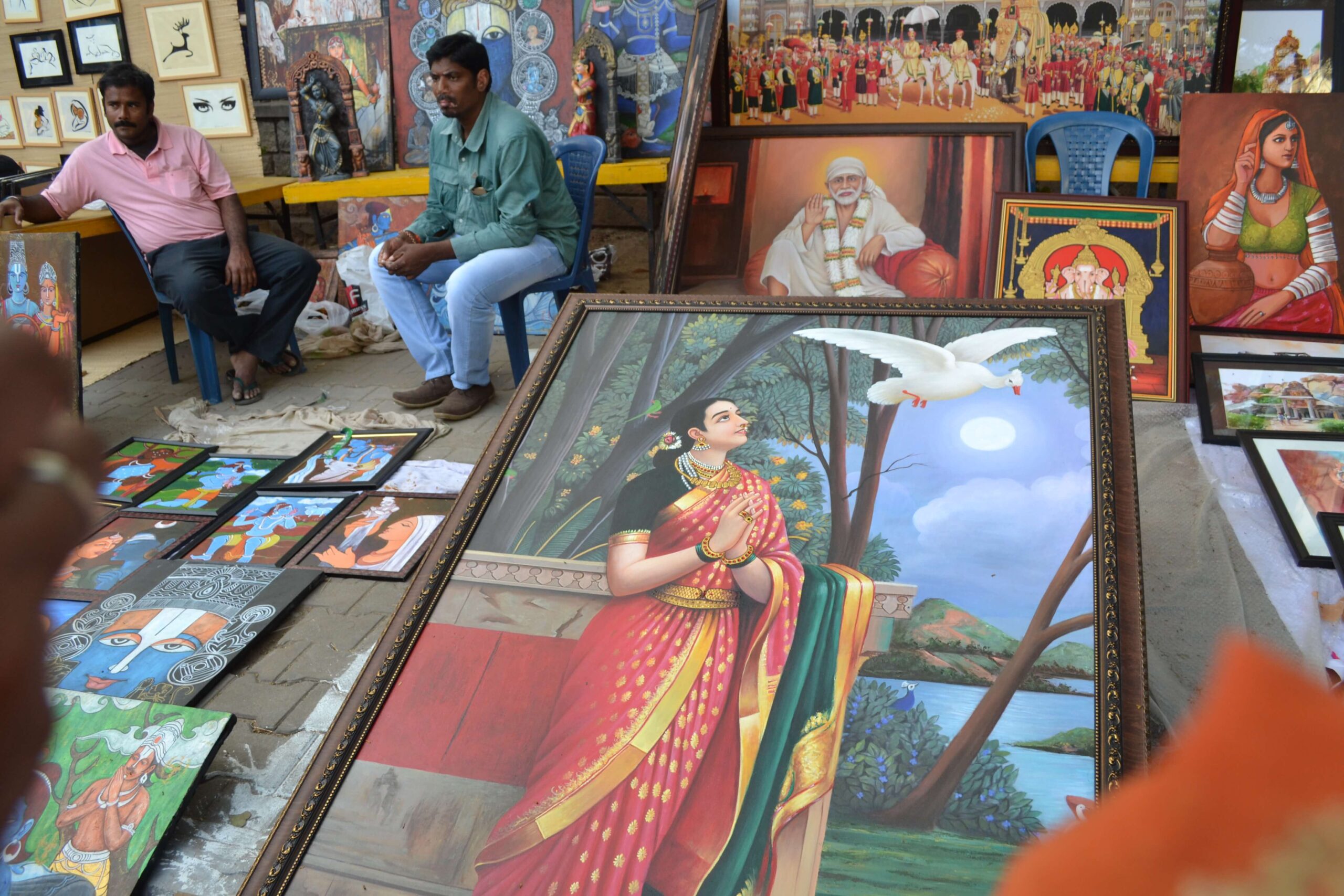 Chitrasanthe, the annual art fair organised by Karnataka Chitrakala Parishath in Bengaluru