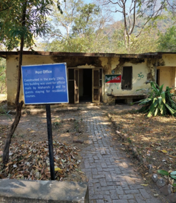 The Post Office which ‘The Beatles’ used to send and receive etters during their stay at the ashram