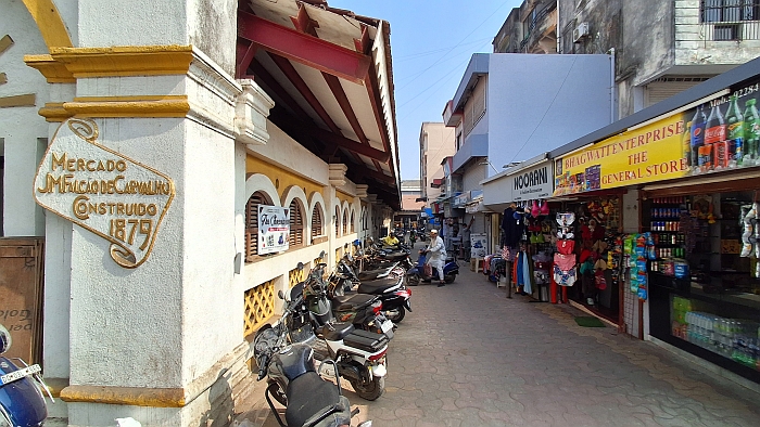A market in Nani Daman