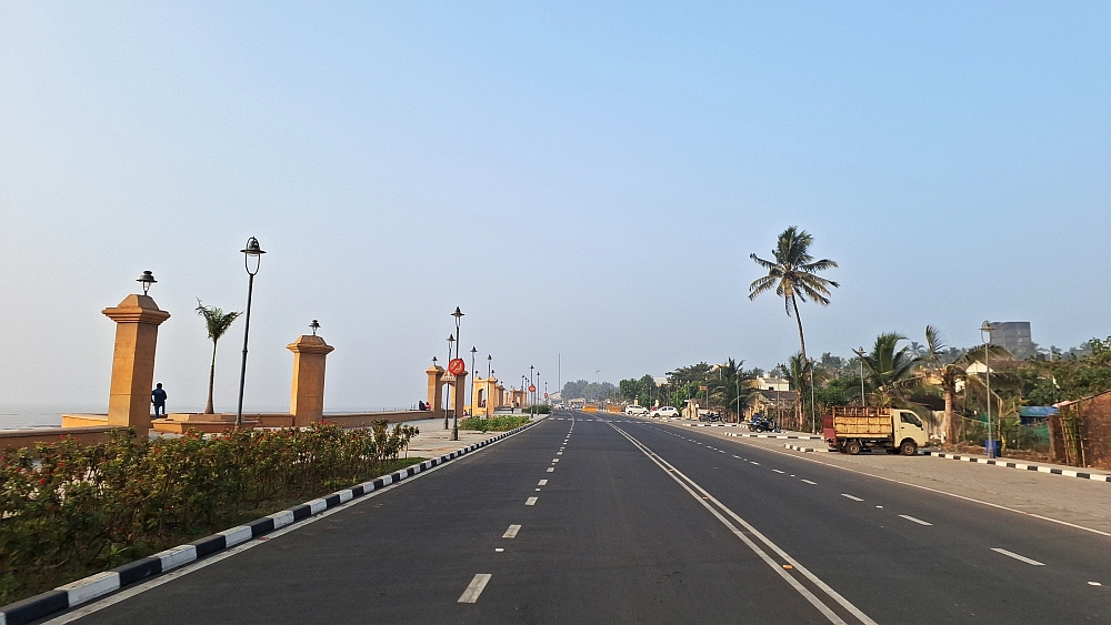 A view of the Coastal Road aka Namo Path