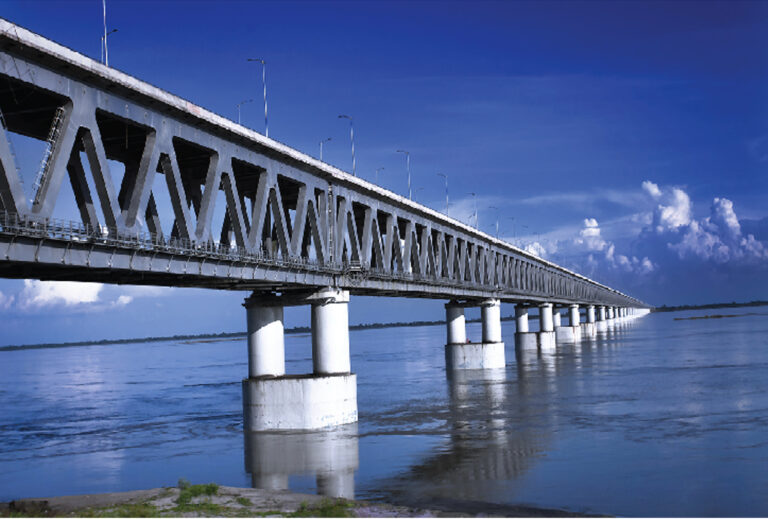 The Bogibeel Bridge in Assam symbolises the government’s unwavering dedication to increasing connectivity across the region