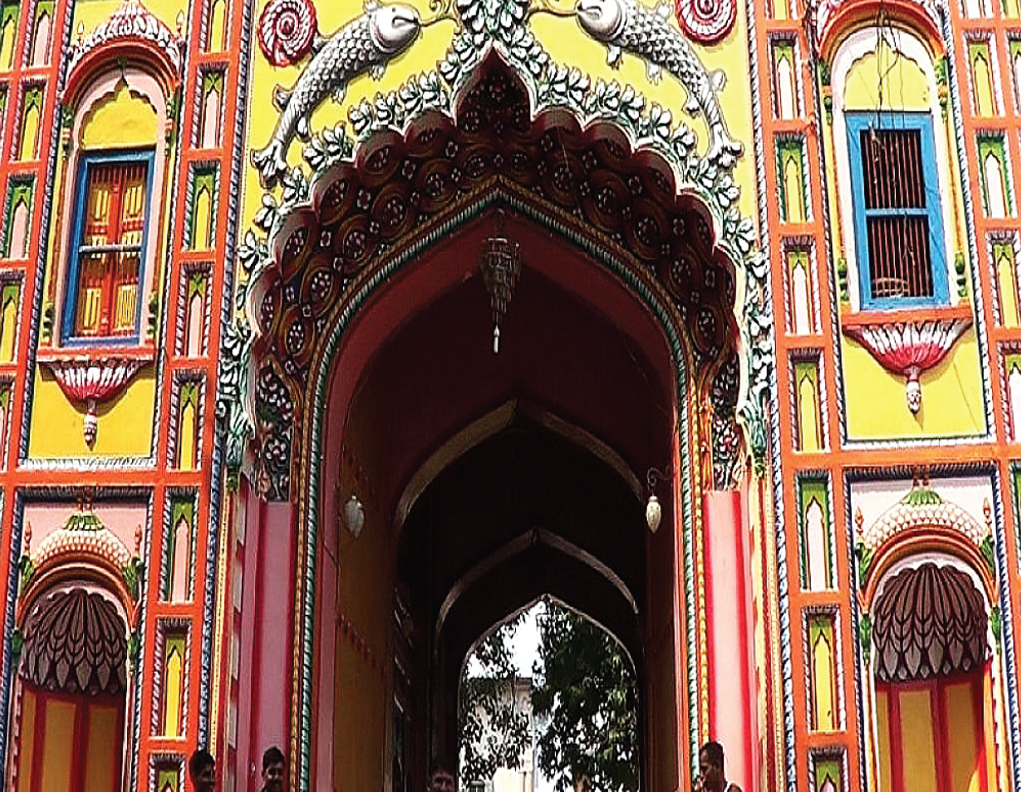 Nageshwarnath Temple entrance