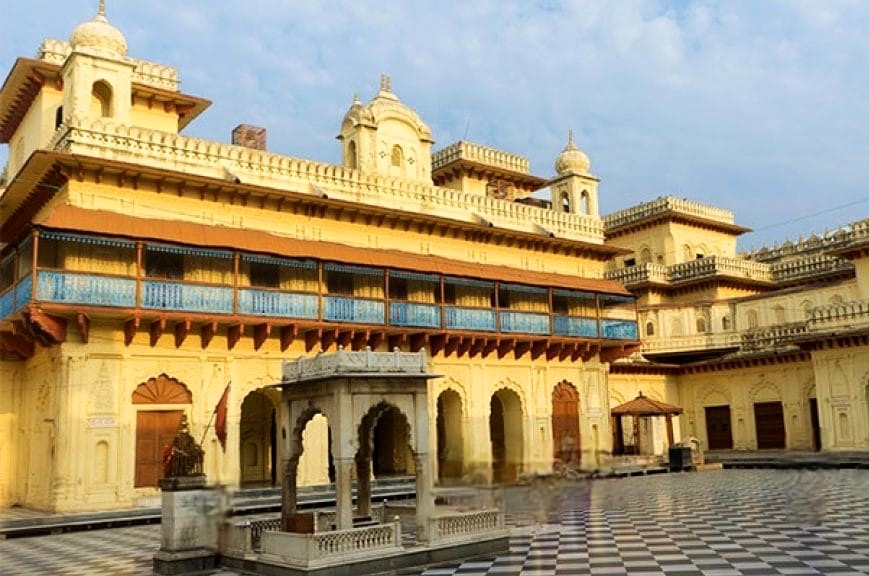 Kanak Bhawan, believed to have been gifted by Kaikeyi to Sita after her marriage to Lord Ram