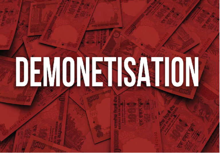 Demonetisation drive was intended to curb black money circulation and eliminate unaccounted wealth from the economy