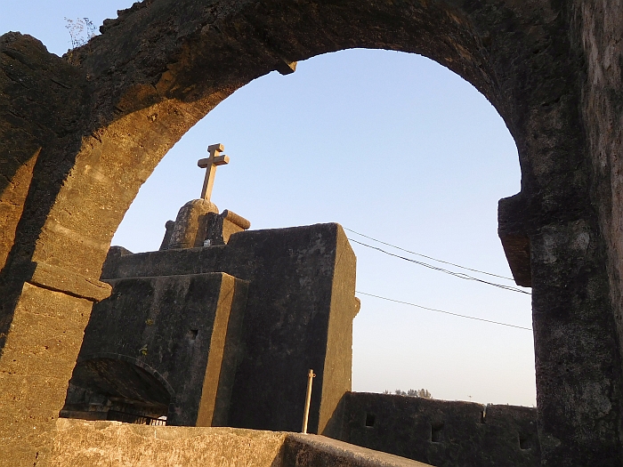 The Cross at St Jerome Fort in Nani Daman