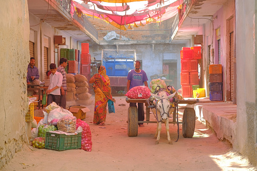 A routine day at Mandawa Market