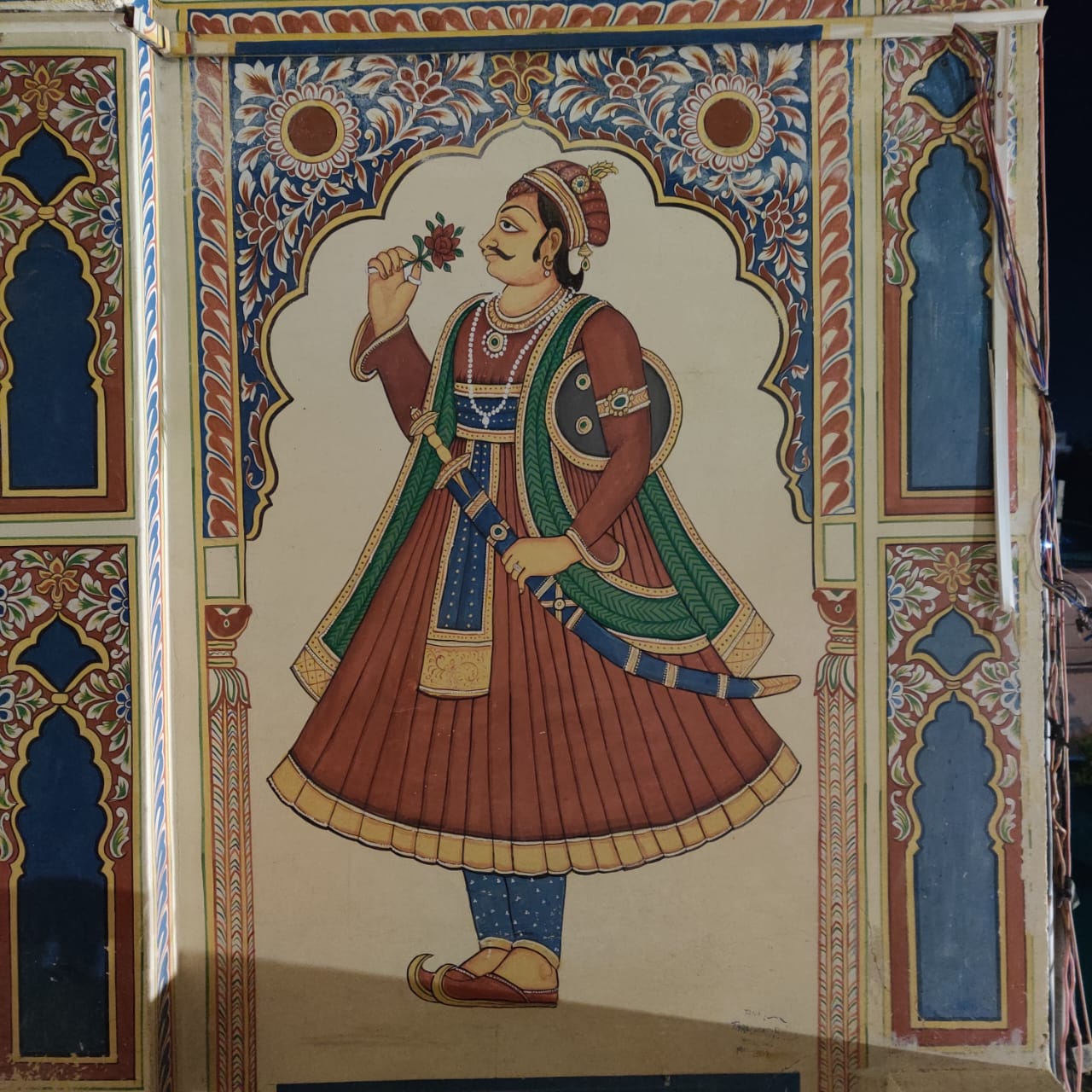 Art work at Hotel Shekhawati