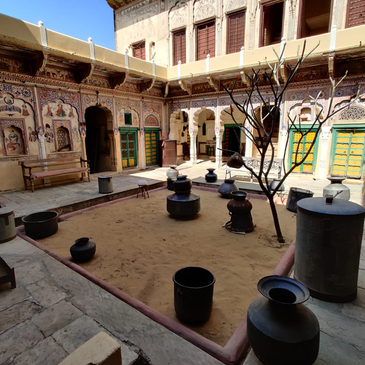 Murmuria Haveli Courtyard